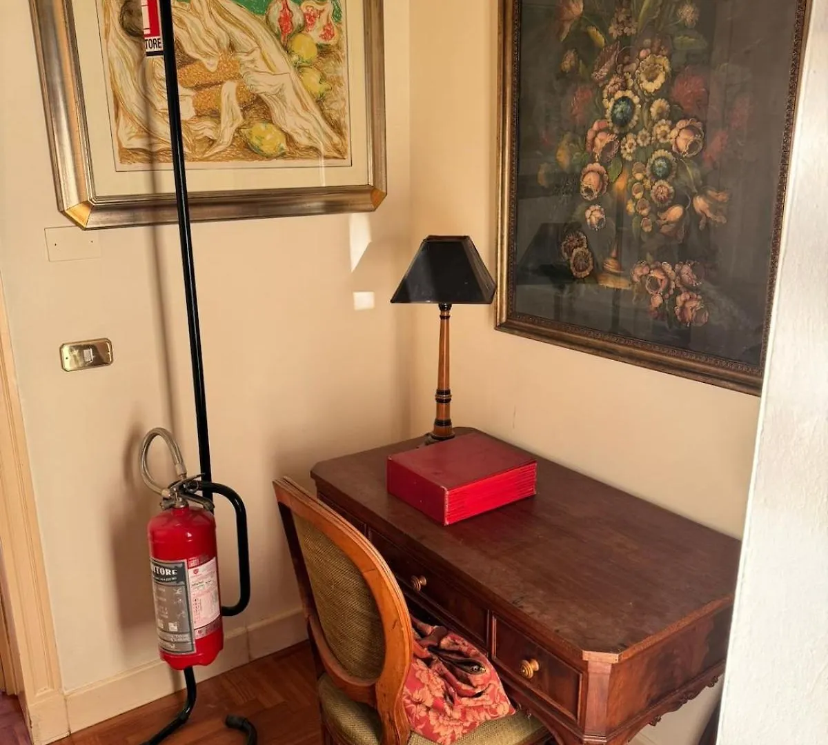 Terrace Of The Aureli Apartment Rome
