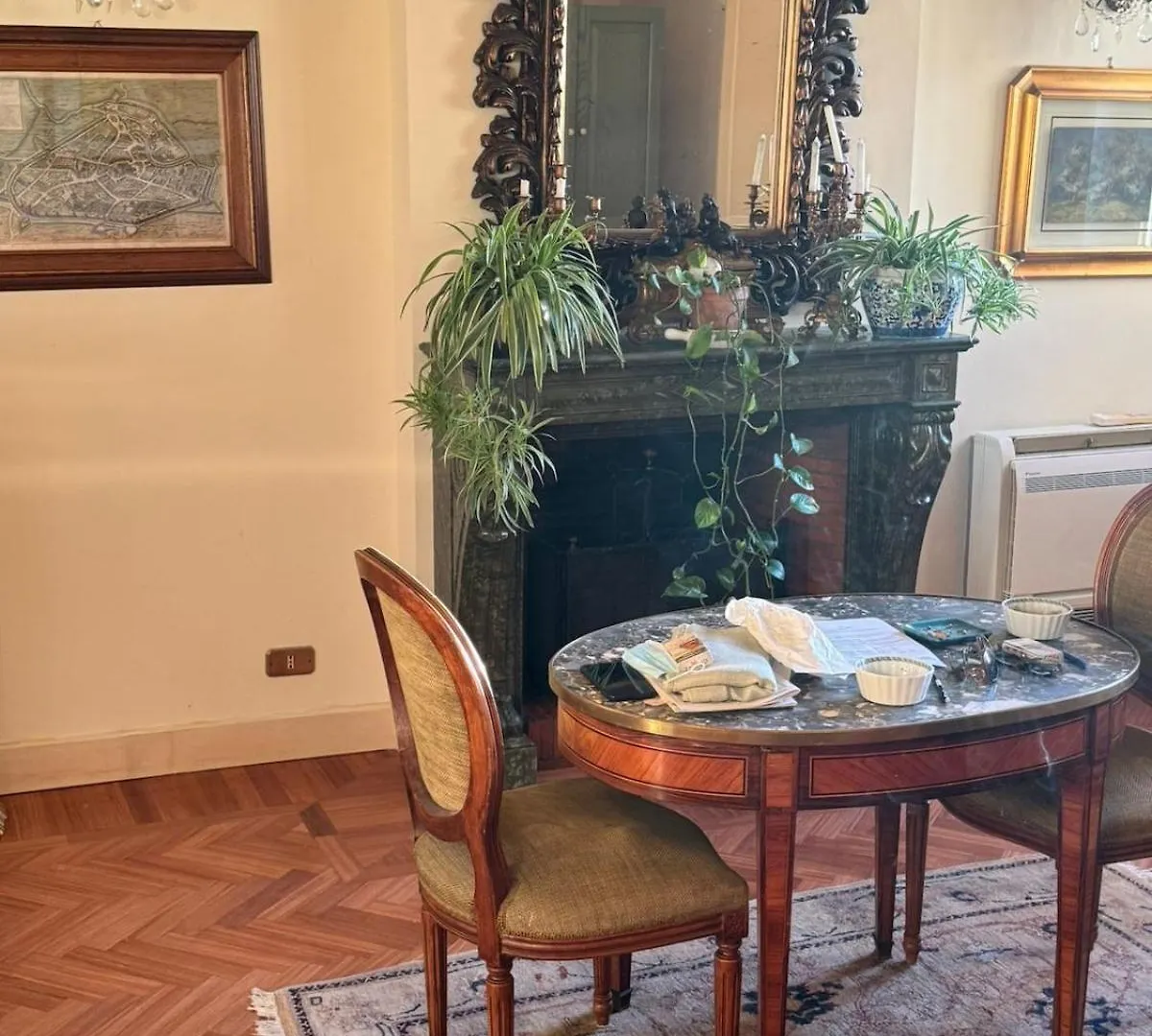 Terrace Of The Aureli Apartment Rome Italy